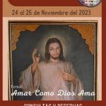 Flyer Retiro Noviembre Amar como Dios ama